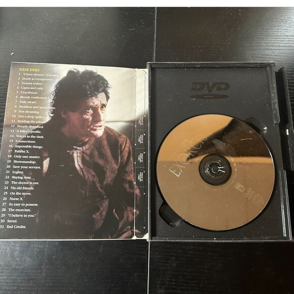 William Peter Blattys The Exorcist III DVD Horror Movie Original Case & Inserts - Picture 3 of 5